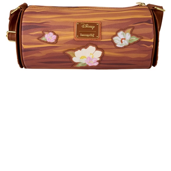 NWT Disney Loungefly The Fox and the Hound Forest Floral Log Crossbody Bag - Picture 2 of 12
